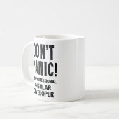 Mug Développeur angulaire (Devant gauche)