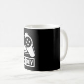 MUG DÉVELOPPEUR DE JEU - PUN DÉVELOPPEUR DE JEU (Devant droit)