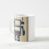 Mug Développeur de logiciels Programmeur codant Tech G (Devant gauche)
