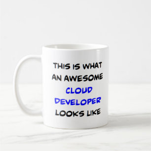 Mug développeur de nuages, génial