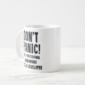 Mug Développeur de systèmes autonome (Devant gauche)
