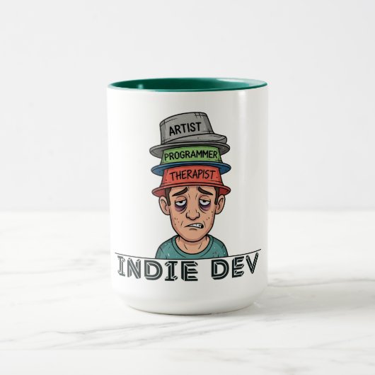 Mug Développeur indépendant (Centre)