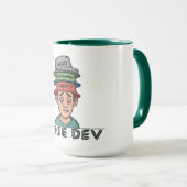 Mug Développeur indépendant (Devant droit)