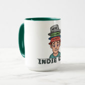 Mug Développeur indépendant (Devant gauche)