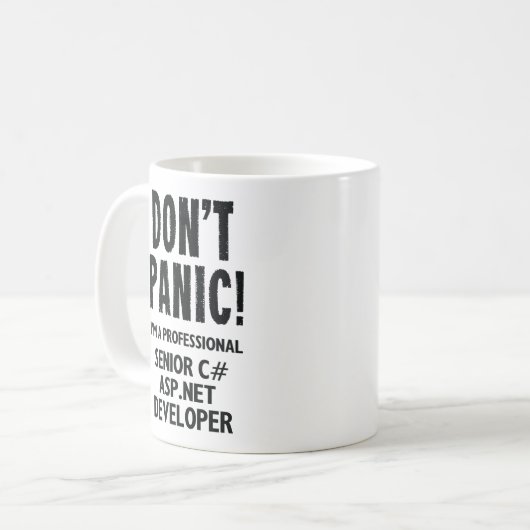 Mug Développeur principal C# AspNet (Devant gauche)