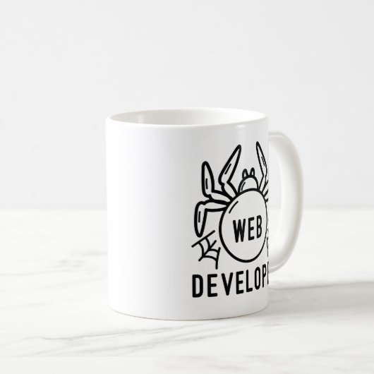 Mug Développeur Web (Devant droit)