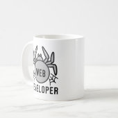 Mug Développeur Web (Devant gauche)