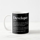 Mug Développeurs et programmeurs Définition de codage (Gauche)