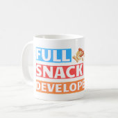 MUG DÉVELOPPEURS SNACK COMPLET - PUN DÉVELOPPEUR (Devant gauche)