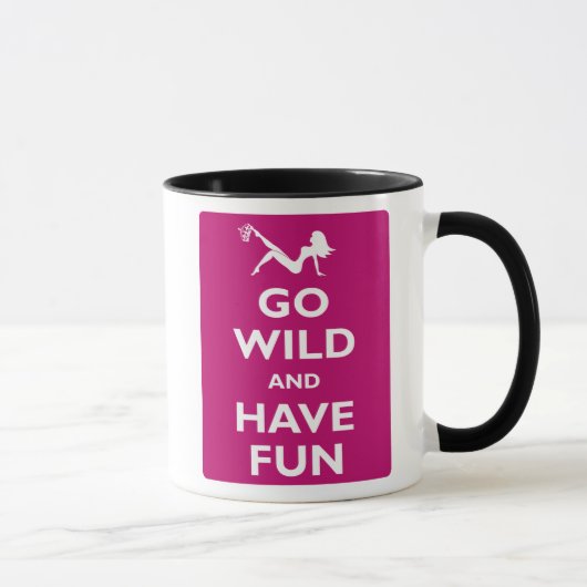 Mug Devenez comme fou (Droite)