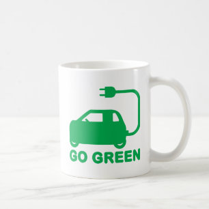 Mug Devenez écolo ~ Conduite de voitures électriques