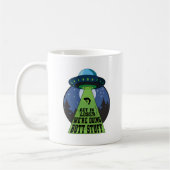Mug Devenez perdant Nous faisons Butt Stuff Funny UFO (Gauche)