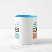 Mug Devenez un héros de Someones (Centre)