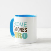 Mug Devenez un héros de Someones (Devant gauche)