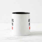 Mug Devenir Adulte Est Dur - Se Désinscrire | Citation (Centre)