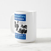 Mug Devenir policier (Devant gauche)