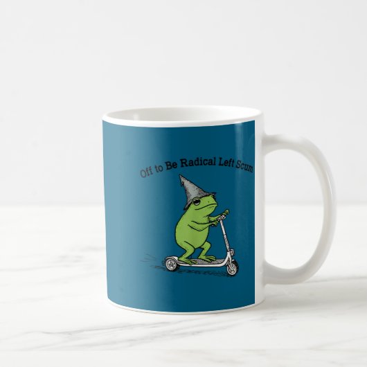 Mug Devenir un déchet radical de gauche mignon mème de (Droite)