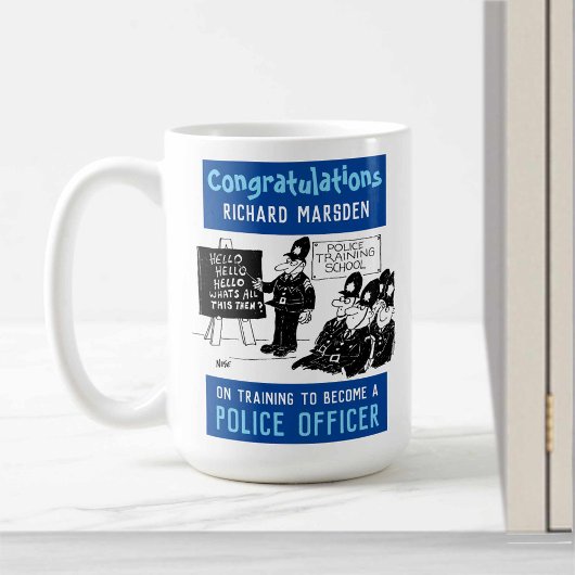 Mug Devenir un officier de police