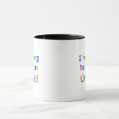 Mug Devenir un oncle Couleurs primaires Texte (Centre)