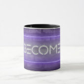Mug DEVENIR UN SIGNE Néon Violet (Centre)