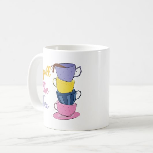 Mug Déverser Le Thé - Boisson De Thé (Devant gauche)