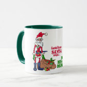 Mug Déviation gastrique Père Noël (Devant gauche)