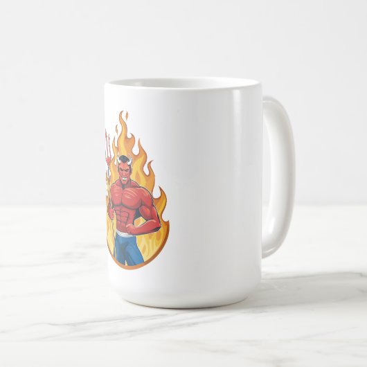 Mug Devil with trident (Devant droit)