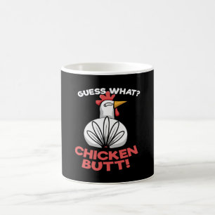 Mug Devinez Ce Qu'Un Poulets À Bouton De Poulet Poulet