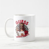 Mug Devinez Qui Retourne Jésus Drôle Pâques Hommes Rel (Gauche)