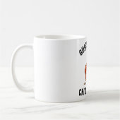 Mug Devinez quoi Cul de poulet Drôle de coq (Gauche)