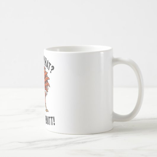 Mug Devinez quoi Cul de poulet Drôle de coq (Droite)