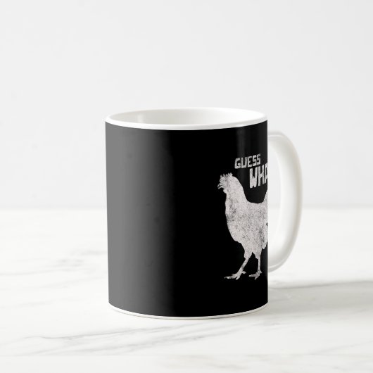 Mug Devinez quoi Poule (Devant droit)