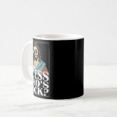 Mug Devinez Whos Byck Jesus Pâques Tee Graphisme relig (Devant gauche)