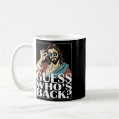 Mug Devinez Whos Byck Jesus Pâques Tee Graphisme relig (Gauche)