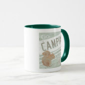 Mug Devis | Aller En Camping, Ou Aller Nuts (Devant droit)