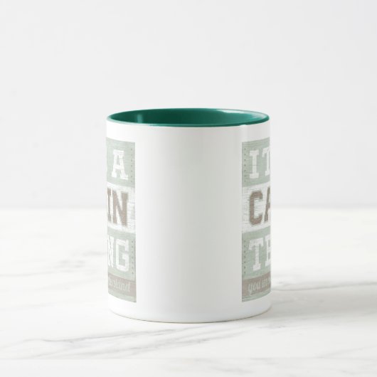 Mug Devis | C'est une chose Cabine (Centre)