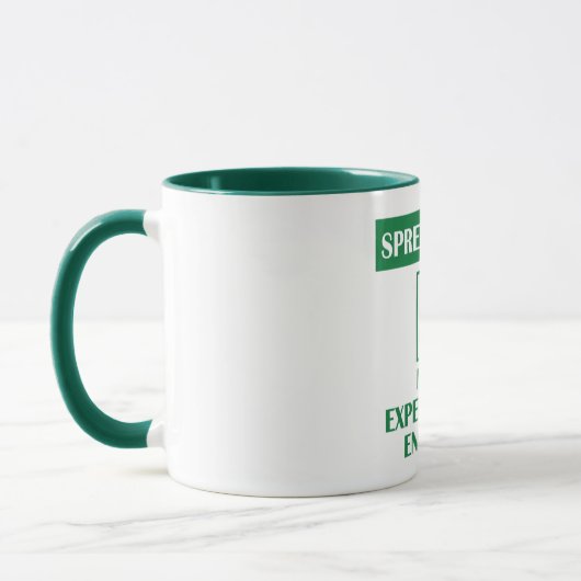 Mug Devis comptable amusant (Gauche)