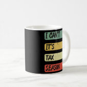 Mug Devis comptable Je ne peux pas c'est la taxe du Co (Devant droit)