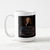 Mug Devis d'Alexander Hamilton T-Shirt (Gauche)