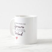 Mug Devis d'appréciation personnalisée (Devant gauche)