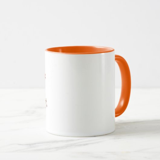 Mug Devis d'automne (Devant droit)
