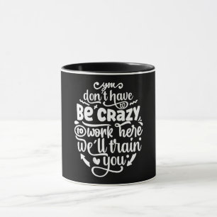 Mug Devis de bureau amusant