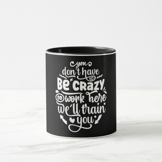 Mug Devis de bureau amusant (Centre)