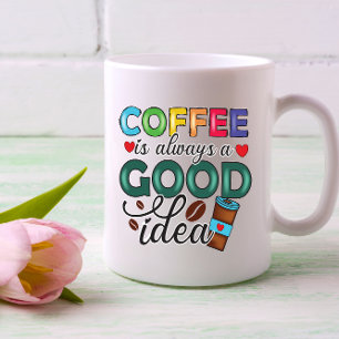 MUG DEVIS DE CAFÉ AMUSANT