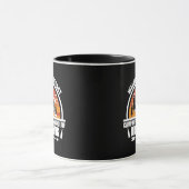 Mug Devis de camping amusant (Centre)