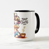Mug Devis de canard amusant (Devant droit)