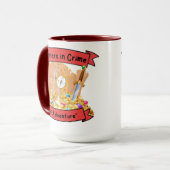 Mug devis de carte pirate (Devant gauche)