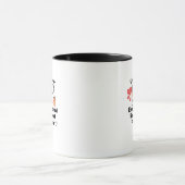 Mug Devis de collaborateur d'aide émotionnelle (Centre)