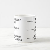 Mug Devis de collaborateur d'employé de bureau amusant (Centre)