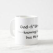 Mug Devis de définition de la preuve (Devant gauche)